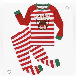 NWT Shelry Christmas Pajamas Size 7